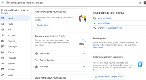 Rivendica il tuo profilo Google My Business e ottieni un flusso costante di recensioni