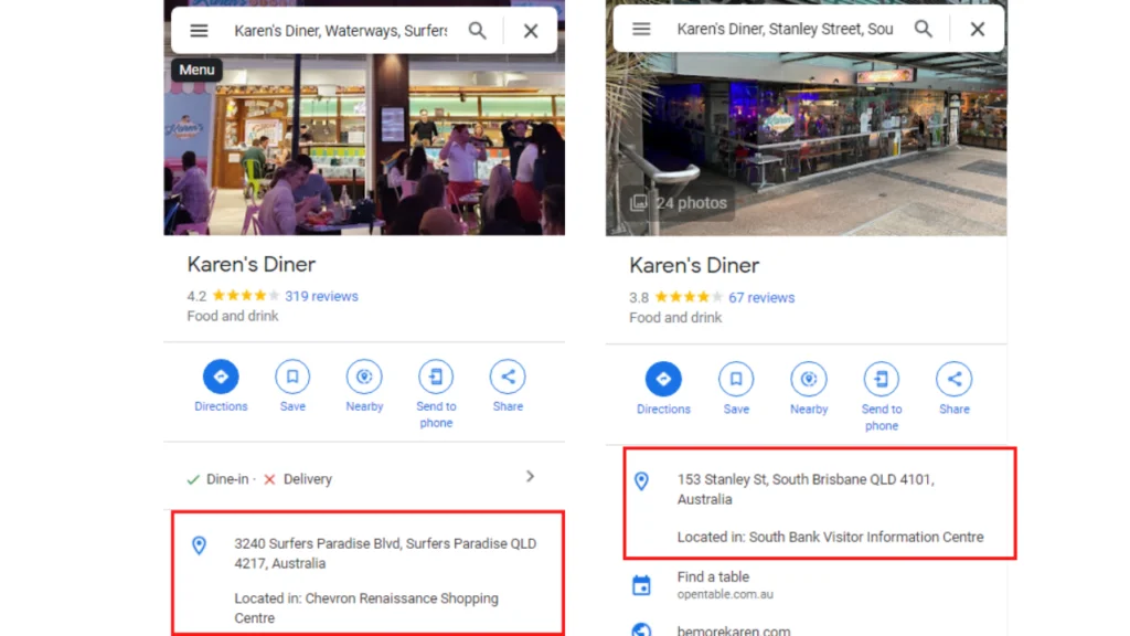 10 Suggerimenti per la pagina di localizzazione dei ristoranti. Ottenere più clienti! 4 Includi dei contenuti specifici per la località